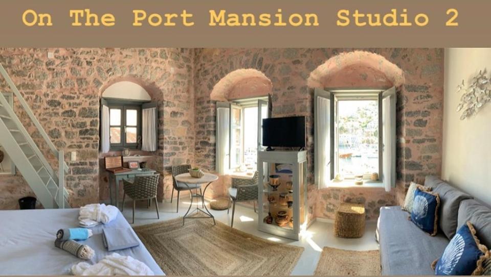 On The Port Mansion Studio 2 Hydra Esterno foto